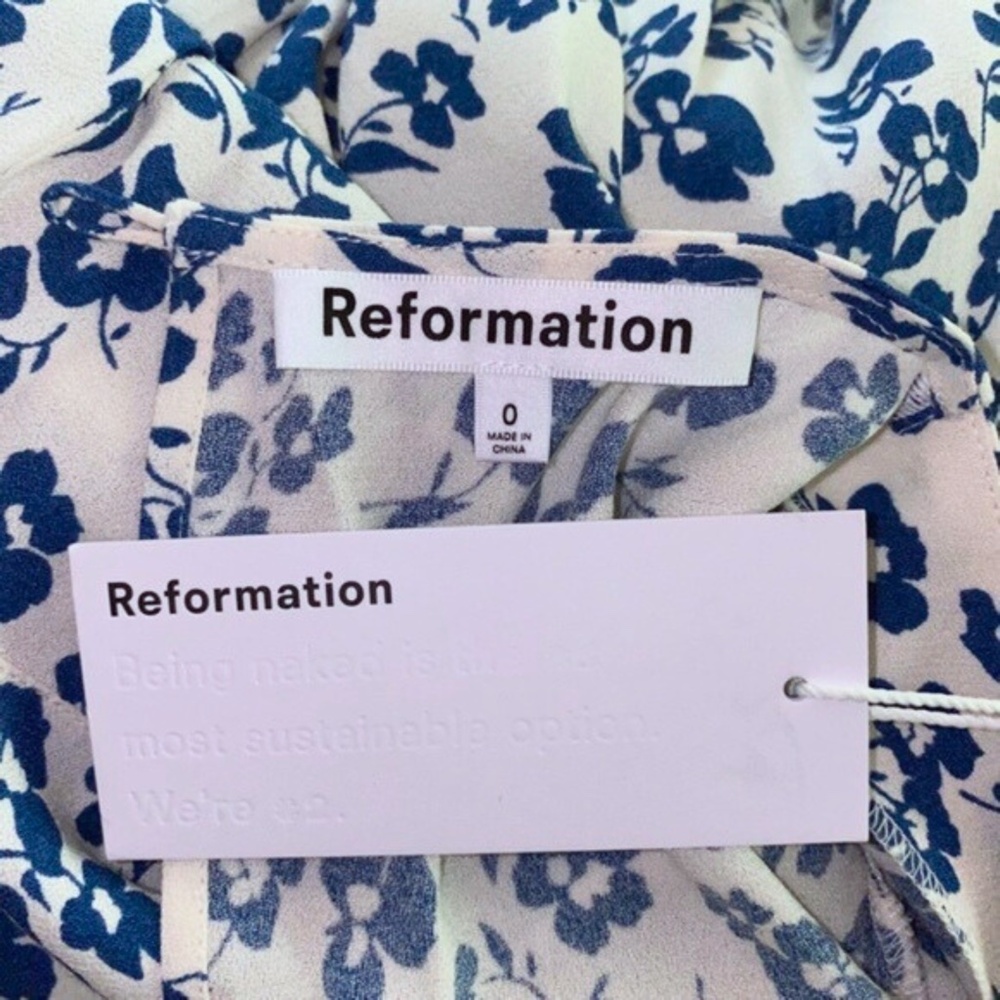 NEW Reformation Fauna Dress Milanesa 0 - Picture 11 of 17